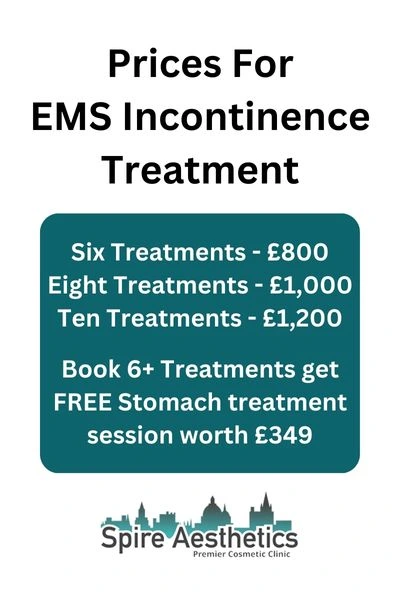 EMS Incontinence Treatment Prices Teddington