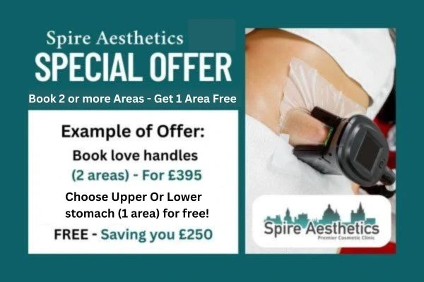 Fat Freezing Promotion Teddington from Spire Aesthetics - Book Today!