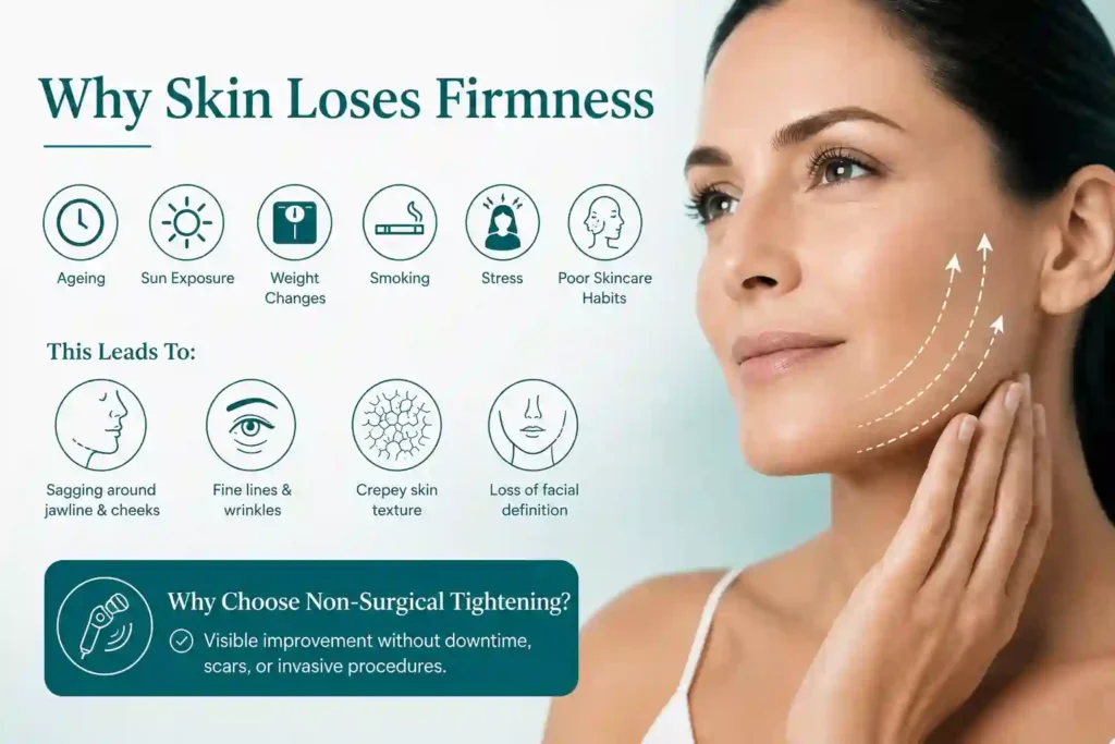 What Makes Skin Lose Firmness and Why Do People Seek Non-Surgical Tightening Teddington?
