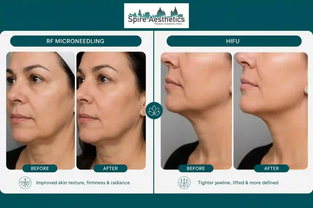 Can RF Microneedling and HIFU Be Combined Teddington?